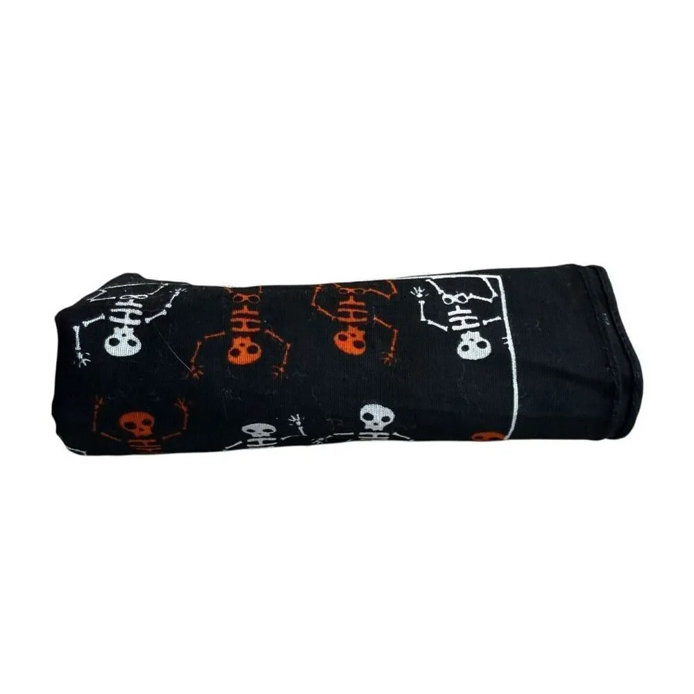 Brand New Spooky Season Skeleton Halloween Theme Dog Scarf Full Size Bandana